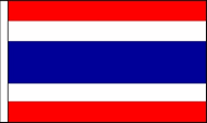 Thailand Table Flags